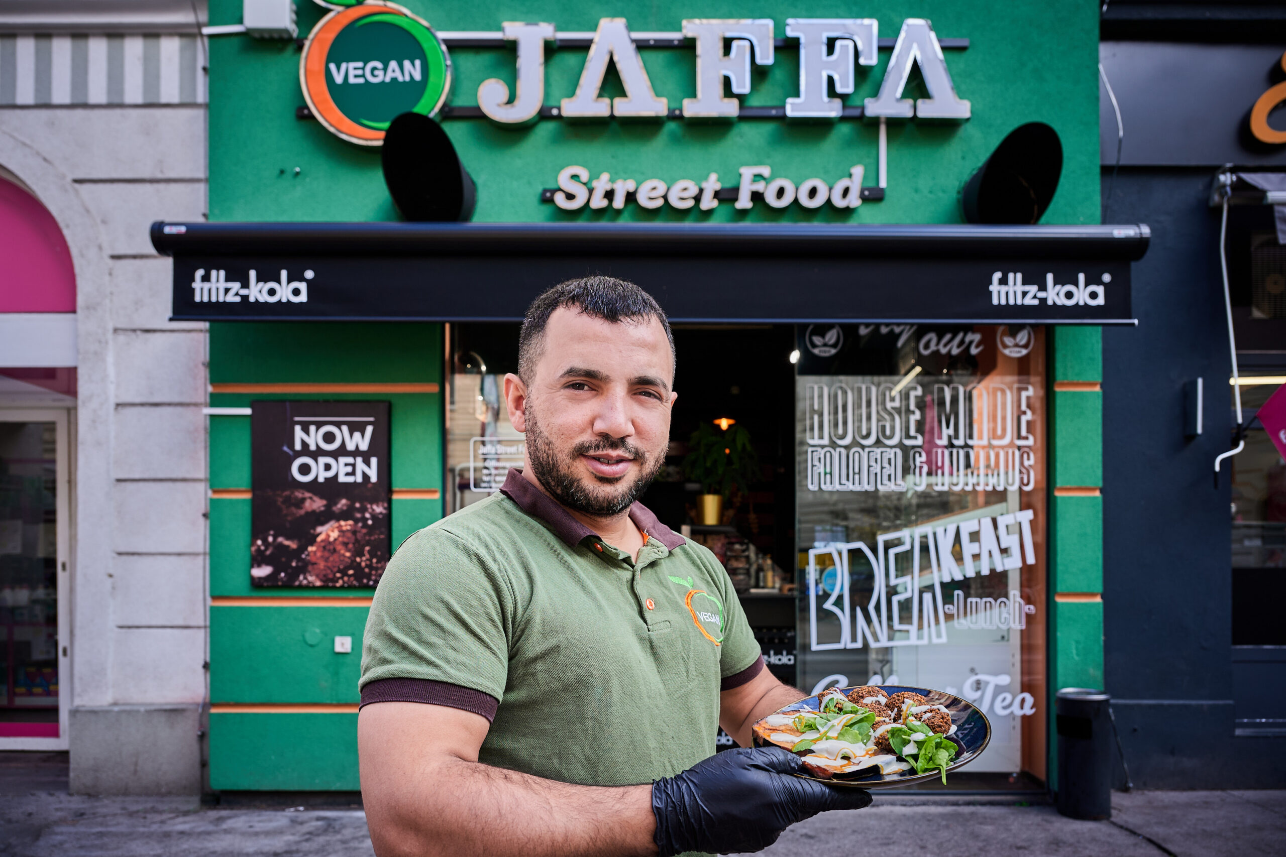 Jaffa Street Food in der Wallensteinstraße